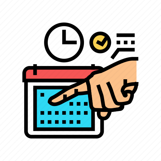 Assign, reasonable, deadlines, leadership, business, success icon - Download on Iconfinder