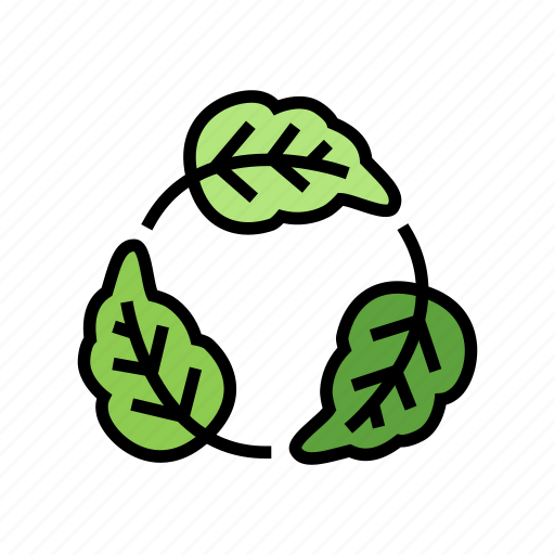 Eco, recycle, leaf, branch, natural, foliage icon - Download on Iconfinder
