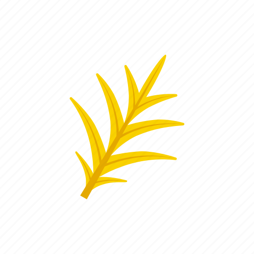 Autumn, leaf, pinnatisect, yellow icon - Download on Iconfinder