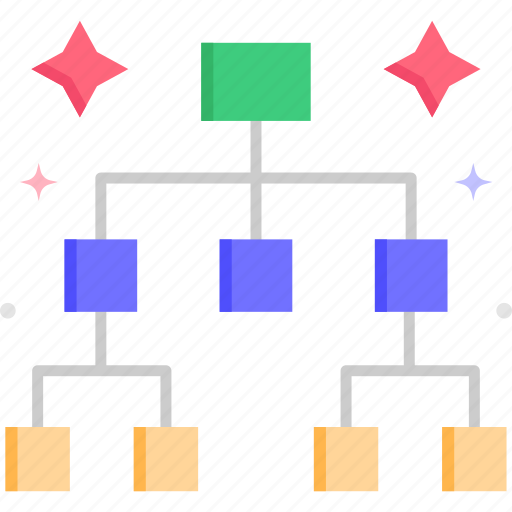 Hierarchy, work flow, organization icon - Download on Iconfinder