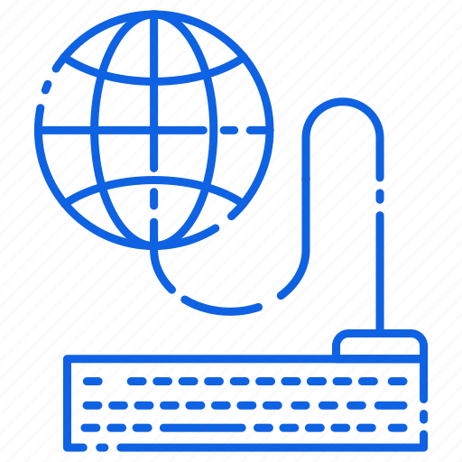 Globe, internet, keyboard, network icon - Download on Iconfinder