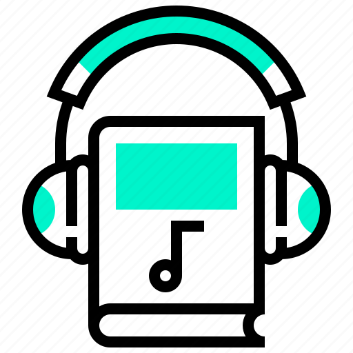 Audio, book, headphone, learning, sound, tutorial icon - Download on Iconfinder