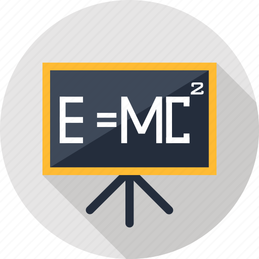 Blackboard, chalkboard, education, formula, presentation, school icon - Download on Iconfinder