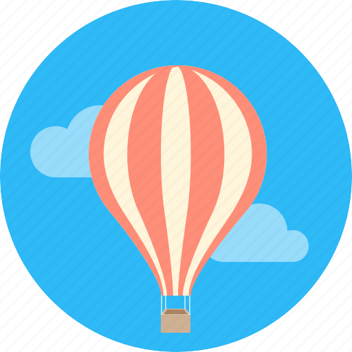 balloon, cloud, sky, traveling 