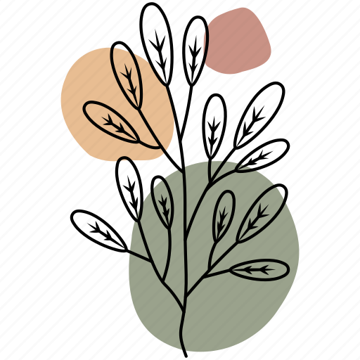 Leaves, leaf, plant, garden, green, branch, tree icon - Download on Iconfinder