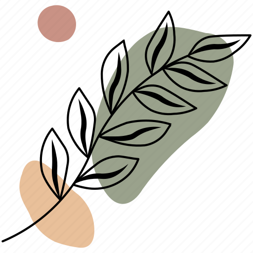 Leaves, leaf, plant, garden, green, branch, tree icon - Download on Iconfinder