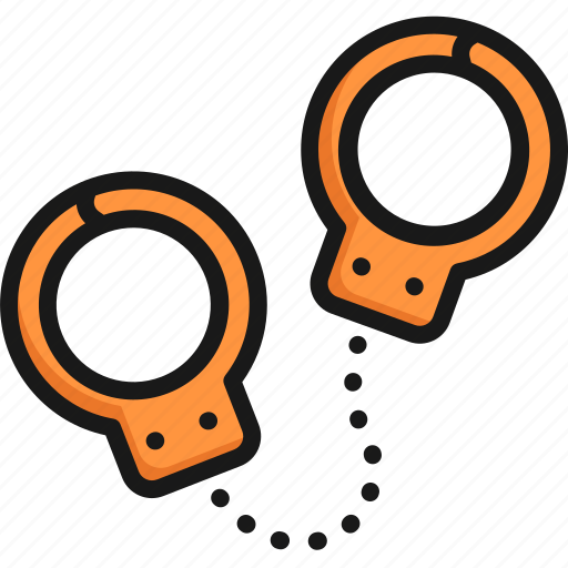 Arrest, chain, criminal, handcuff, justice, law, lock icon - Download on Iconfinder