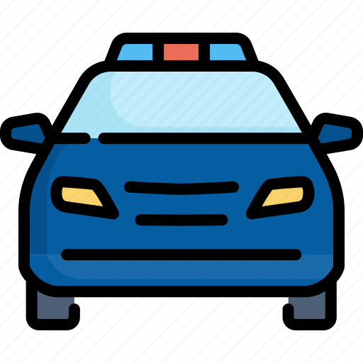 Car, cop, crime, emergency, police, siren, vehicle icon - Download on Iconfinder