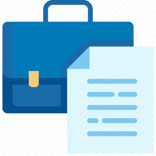 Bag, briefcase, business, document, file, office, suitcase icon - Download on Iconfinder