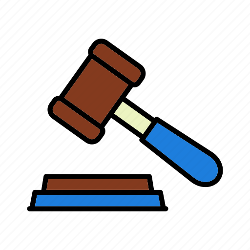 Auction, court, hammer, law, legal icon - Download on Iconfinder