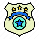 badge, police, security, sheriff