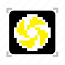 pixel, emblem