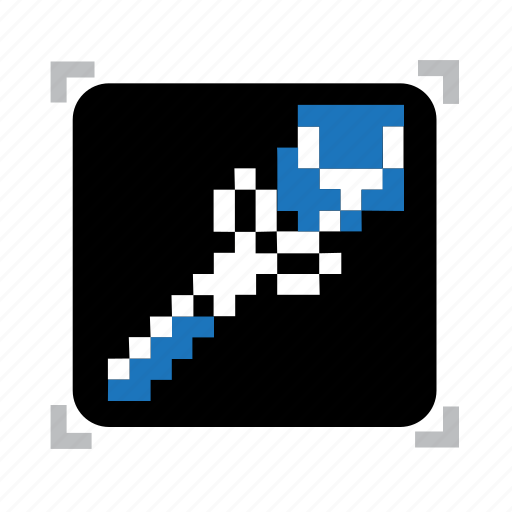 Ice, pixel, staff icon - Download on Iconfinder