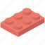 piece, toy brick, building block 