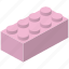 piece, toy brick, building block 