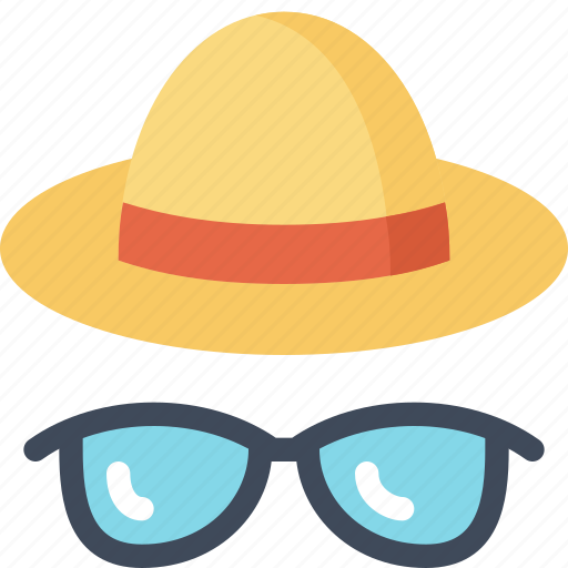 Beach, fashion, glasses, hat, summer, sun, sunglasses icon - Download on Iconfinder