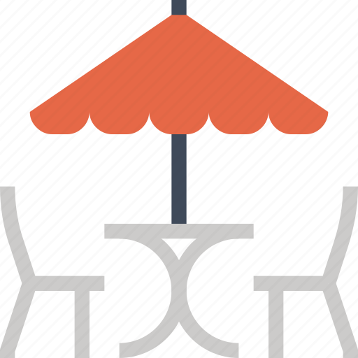 Bar, cafe, chair, leisure, restaurant, summer, umbrella icon - Download on Iconfinder