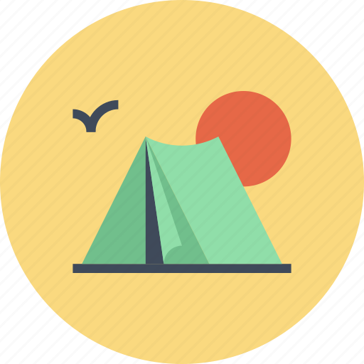 Camping, leisure, nature, outdoors, tent, tourism, travel icon - Download on Iconfinder