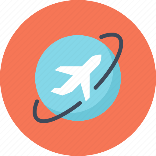 Airplane, flight, plane, tourism, travel, vacation, world icon - Download on Iconfinder