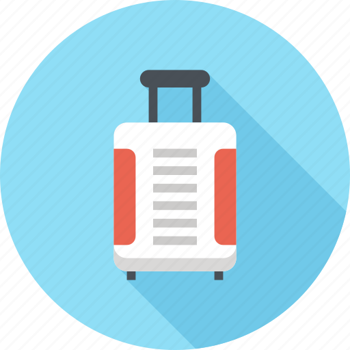 Bag, baggage, luggage, suitcase, tourist, travel, vacation icon - Download on Iconfinder