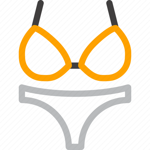 Beach, clothes, summer, swim, swimsuit, wear, woman icon - Download on Iconfinder