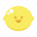 cute, happy, lemon
