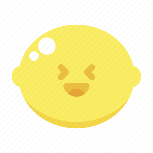 Cute, happy, lemon icon - Download on Iconfinder