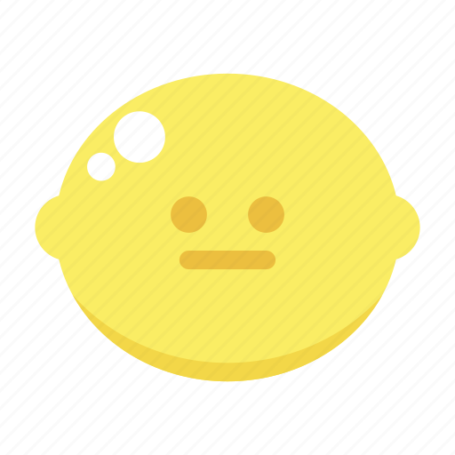 Annoyed, cute, lemon, sad, upset icon - Download on Iconfinder
