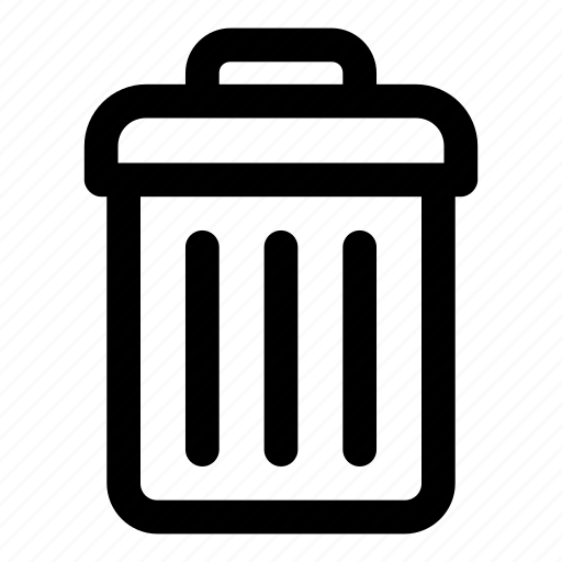 Bin, can, delete, remove, trash icon - Download on Iconfinder