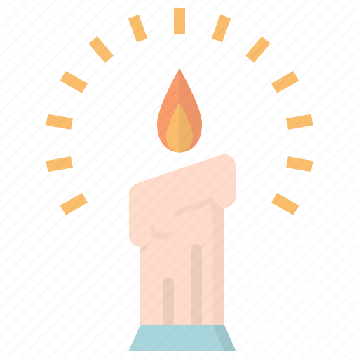 Bright, candle, light, pray, shine, wax, hygge icon - Download on Iconfinder