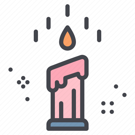 Candle, easter, light, wax, hygge icon - Download on Iconfinder