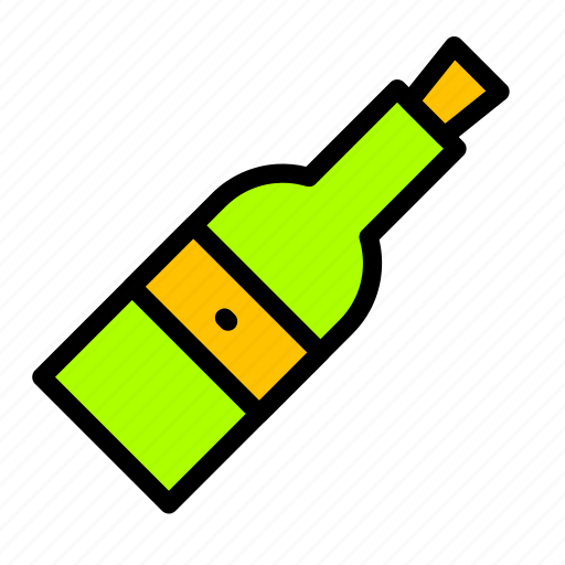 Alcohol, bottle, drink, glass, water icon - Download on Iconfinder