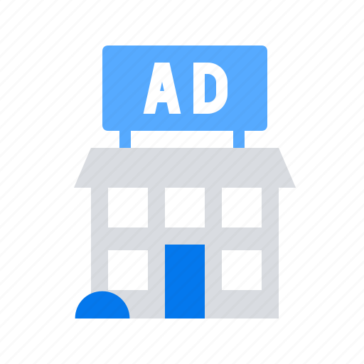 Advertisement, billboard, house icon - Download on Iconfinder