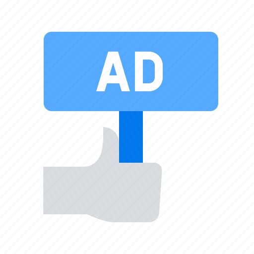 Ad, advertisement, hold icon - Download on Iconfinder