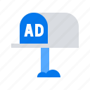 advertisement, letter, post
