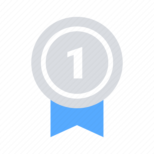 Badge, first, place icon - Download on Iconfinder