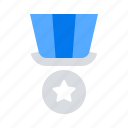 gong, medal, order