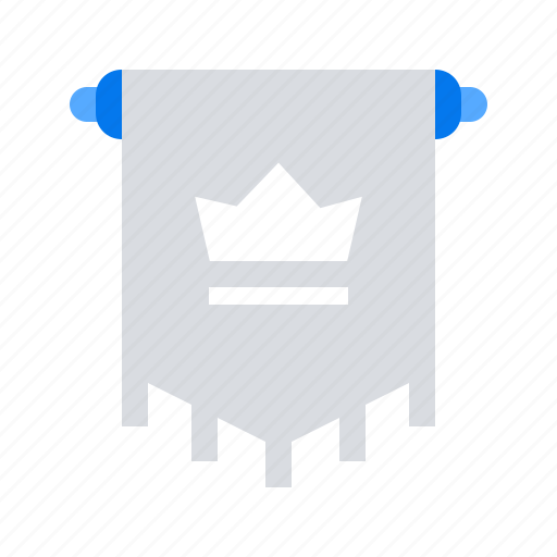 Crown, pennant icon - Download on Iconfinder on Iconfinder