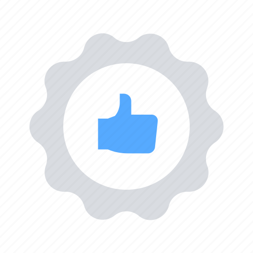 Badge, thumb, up icon - Download on Iconfinder on Iconfinder