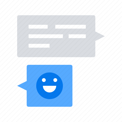 Chat, send, smile icon - Download on Iconfinder