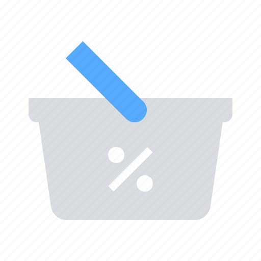 Discount, sale, basket icon - Download on Iconfinder