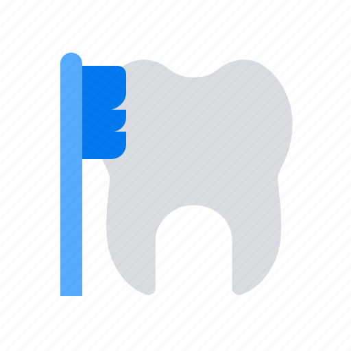 Brush, clean, tooth, oral hygiene icon - Download on Iconfinder