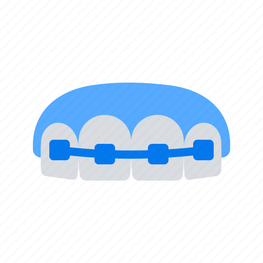Braces, orthodontic, teeth icon - Download on Iconfinder