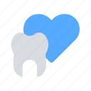 heart, tooth, dental care