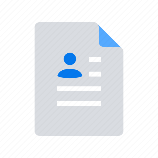 Portfolio, resume, personal file icon - Download on Iconfinder