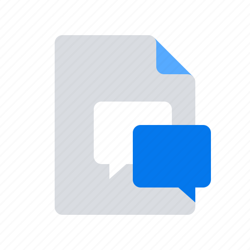Chat, document, reviews icon - Download on Iconfinder