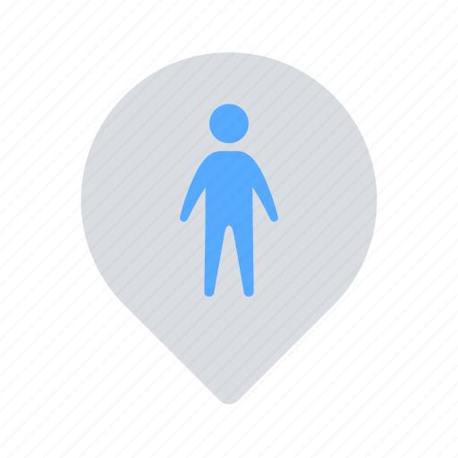 Location, man, pin icon - Download on Iconfinder