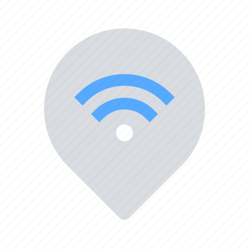 Connection, pin, free wifi icon - Download on Iconfinder