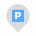 parking, spot, location