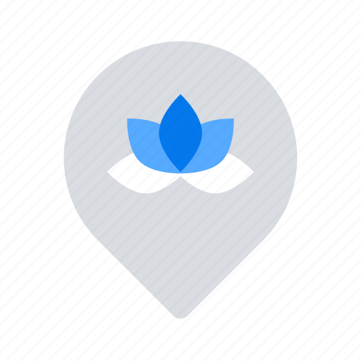Fitness, location, yoga icon - Download on Iconfinder
